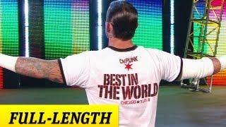 CM Punks Hometown Entrance WWE Money in the Bank 2011