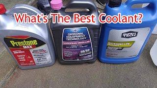 Whats The Best Coolant?