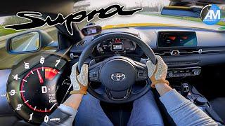 2021 Toyota Supra 2.0 258hp  0-100 & 100-200 kmh acceleration  by Automann in 4K