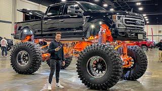 This 16 Year Old has a HUGE 36” LIFTED F250 on 58’s