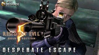 Resident Evil 5 Desperate Escape Jill Valentine with Reshade - Playthrough Gameplay