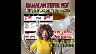 Carta Ramalan 4D 14.06.2024 GD Lotto dan PERDANA Prediction by Ramalan Super Pen