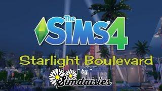 Sims 4 Lots - A Tour of Starlight Boulevard