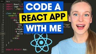 Build Your First React App With Hooks  CODE WITH ME