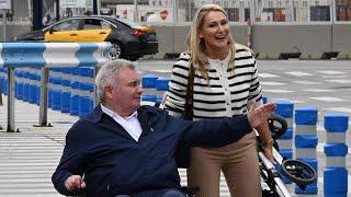 Eamonn Holmes 64 pictured in mobility scooter as he whisks girlfriend 42 off for romantic trip