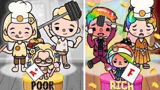 Rich Or Poor ? Family Challenge  Toca Life Story Toca Boca