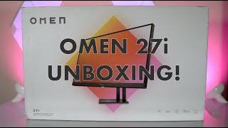 Omen 27i Gaming Monitor Unboxing