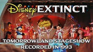 Tomorrowland Theater Galaxy Search Show Walt Disney World 1993 Remastered 60FPS