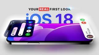 Heres a REAL first look at iOS 18 -- the biggest iPhone update ever.