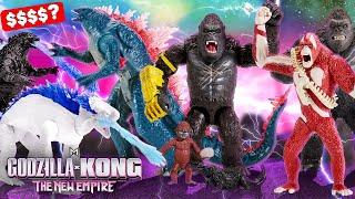 Buying EVERY Godzilla X Kong Toy - How Much Did It Cost? The New Empire Merch