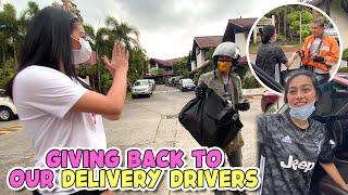 GIVING BACK TO OUR DELIVERY DRIVERS  ZEINAB HARAKE