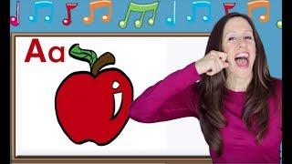 Learn Phonics Song for Children Official Video Alphabet Song  Letter Sounds  Signing for babies