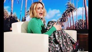 All moments of Sarah Paulson scared by Ellen 