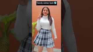 Trendy winter look for women  what I ordered vs what I got from amazon  Vanya singh #shorts