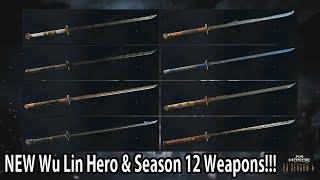 For Honor - NEW Wu Lin Hero & Season 12 WEAPONS You Got Blue On You