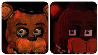 Five Nights at Freddys 2 Trailer Original Vs Dany Fox