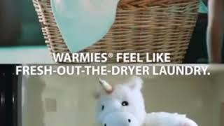 Warmies unicorn commercial