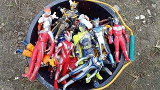 SERU BANGET.. Menemukan Harta Karun Uang Dan Mainan Ultraman  Ultraman Zero  Ultraman King Rosso