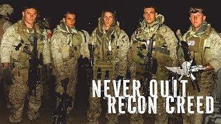 MARINE RECONNAISSANCE CREED MOTIVATIONAL VIDEO  Nick Koumalatsos