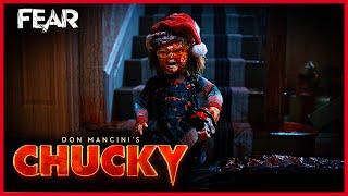 Chucky Uses The Worlds Quietest Chainsaw  Chucky Season Two  Fear