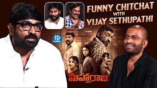 Director Buchi Babu Interviews Maharaja Movie Team  Vijay Sethupathi Nithilan Saminathan  iDream