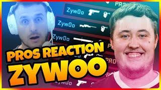 PRO PLAYERS REACTION TO ZYWOO PLAYS FRENCH S1MPLE