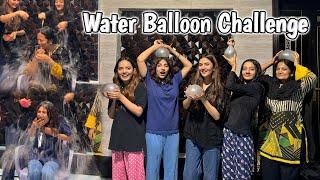 Funny water balloon challenge  who is the winner?  Hira Faisal  Sistrology