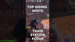 Top Hiding Spots Season 3 - Train Station  #fortnite #fortnitetips #fortniteranked