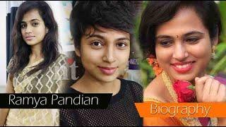 Ramya Pandian Biography  Ramya pandian father Family Movies Wiki & Latest News