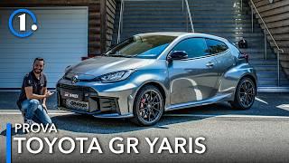 Toyota GR Yaris 2024  PROVA 280 CV trazione integrale…e quell’anteriore è un compasso