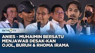 PEDAS Momen Rakyat Nyelepet & Mendesak Anies - Muhaimin #DESAKANIES