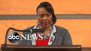 Dr. Bernice King speaks at John Lewis’ funeral