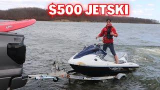 First Time Taking Jetski On Lake 2011 Yamaha VX 110 Deluxe