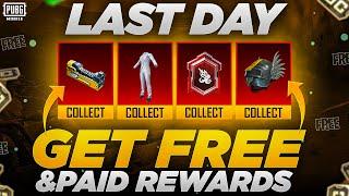 Last Day  Get Free Rewards  Mythic Forge Release Date  Last Events  PUBGM