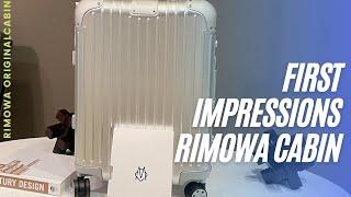 RIMOWA Original Cabin Carry-On - Unboxing & First Impressions - Aluminum