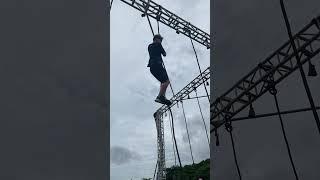 Rope climb Spartan Race