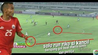 Manissolo run riko simanjuntak berbuah gol marco simic dan persija jakarta persija vs persipura