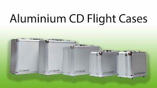 Citronic Aluminium CD Flight Case Range Feature Overview