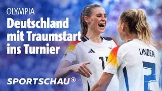 Fußball Deutschland - Australien  Olympia 2024  Sportschau