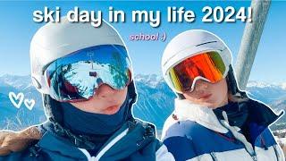 BOARDING SCHOOL SKI DAY IN MY LIFE *winter vlog 2024*