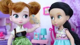 A WEEK WITH THE JUNIOR PRINCESSES  THURSDAY RAPUNZEL  Lunas Toys and Dolls