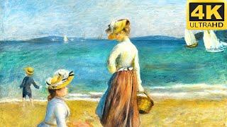 Paintings of Pierre-Auguste Renoir  - The Metropolitan Museum of Art Collection.  4K High resolution