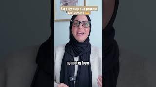 Step by Step Dua process for Success #duaforsuccess #muslimtravelgirl