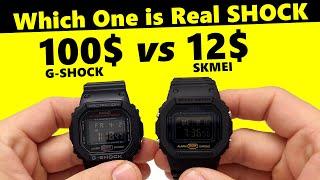 Casio G-Shock Cant Beat it = True Shock is Price SKMEI 1628