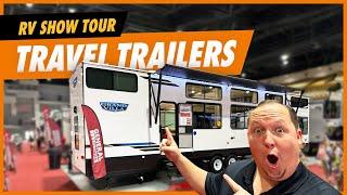 Touring Travel Trailers FINAL Day at Tampa RV Show