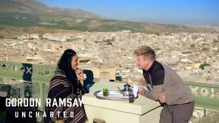 Mastering the Pour Gordon Takes on Moroccan Tea Excellence 🫖  Gordon Ramsay Uncharted