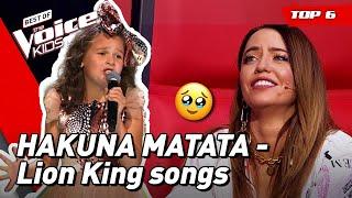 Cute kids singing songs from the LION KING  Top 6
