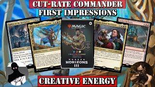 Cut-Rate Commander  Precon First Impressions  Creative Energy