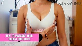 How To Massage Your Breasts After Implants  Breast Aug Journey  Breast Aug Massage