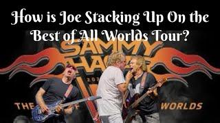 How Is Joe Satriani Stacking Up During The Best of All World’s Tour with Sammy Hagar?